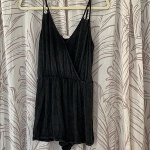 Mineral wash romper